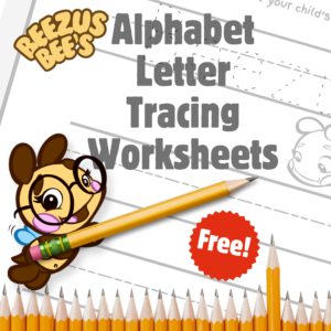 Alphabet Letter Tracing Worksheets for Preschool and Kindergarten