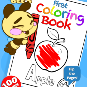Beezus Bee's First Coloring Book: Big Picture Fun for Little Ones/Coloring Book For Toddlers